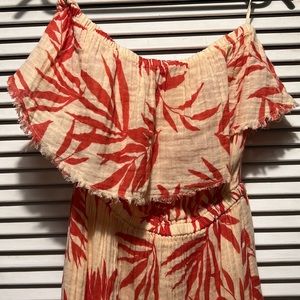NWOT Michael Stars strapless maxi dress
